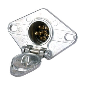 6 Way Round Vehicle End Connector