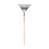 Truper Steel Leaf Rake Fiberglass Handle