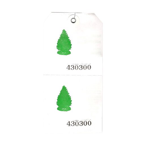 2 Part Numbered Price Tag 100/pkg SiteOne