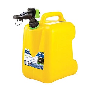 Diesel Can Plastic Yellow 5 gal.