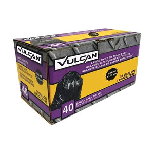 1.25 Mil Trash Bag 40/box 33 gal.