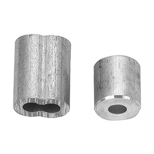 Aluminum Cable Ferrule for 1/8 in. 