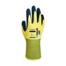 Wonder Grip Nylon Knit Gloves w/ Rubber Palm Medium