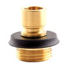 Gilmour Quick Connector Hose End Male Brass 3/4 in.