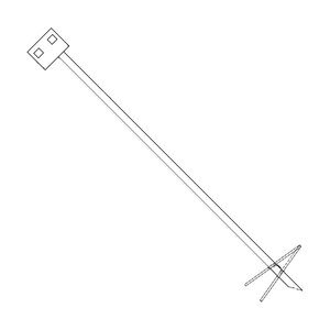 Anchor Double Heavy Duty 5/8 x 48 x 6 in. 