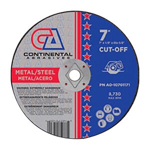 Metal Cut-Off Blade 7 in. x 5/8 in.
