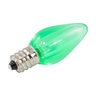 American Lighting LED C7 Dimmable E12 Base Smooth Green
