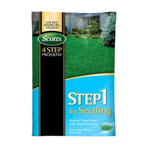 Scotts STEP 1 Starter Lawn Food w/ Weed Preventer Herbicide Plus Fertilizer 21.52 lb. Bag