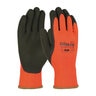 POWERGRAB THERMO HI-VIS SEAMLESS KNIT ACRYLIC TERRY GLOVE WITH LATEX MICROFINISH GRIP L