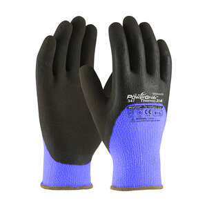 TAGGED POWERGRAB THERMO HV ORANGE ACRYLIC TERRY SHELL 3/4 DIP LATEX MF GRIP MEDIUM