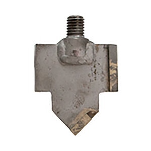 2-5/8 in. Thread Flighted Auger Carbide Tip, 5/8 in.