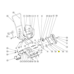 Auger Drive Mounting Plate 980