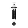 Windchime Corinthian Bells Black 27 in.