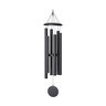 Windchime Corinthian Bells Black 50 in.