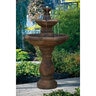 Massarelli Fountain Two Tier Lane 31 in. x 14 in. x 53-1/4 in.