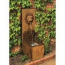 Henri Fountain Lion Single Spout 12 in. x 16-1/2 in. x 39 in.