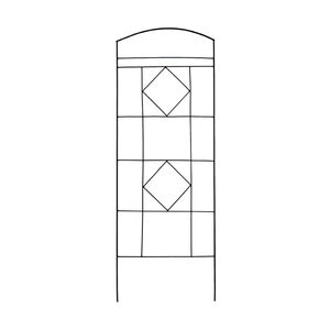 American Gardenworks Arch Trellis Black 25 in. x 65 in.