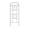 American Gardenworks Arch Trellis Black 25 in. x 65 in.