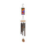 Panacea Wind Chime w/ Stained Glass 42 in.