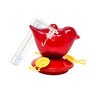 Window Red Bird Hummingbird Feeder 4-1/2 in. x 5 in. x 5 in.