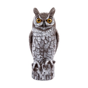 Natural Enemy Scarecrow Great Horned Owl 16 in.