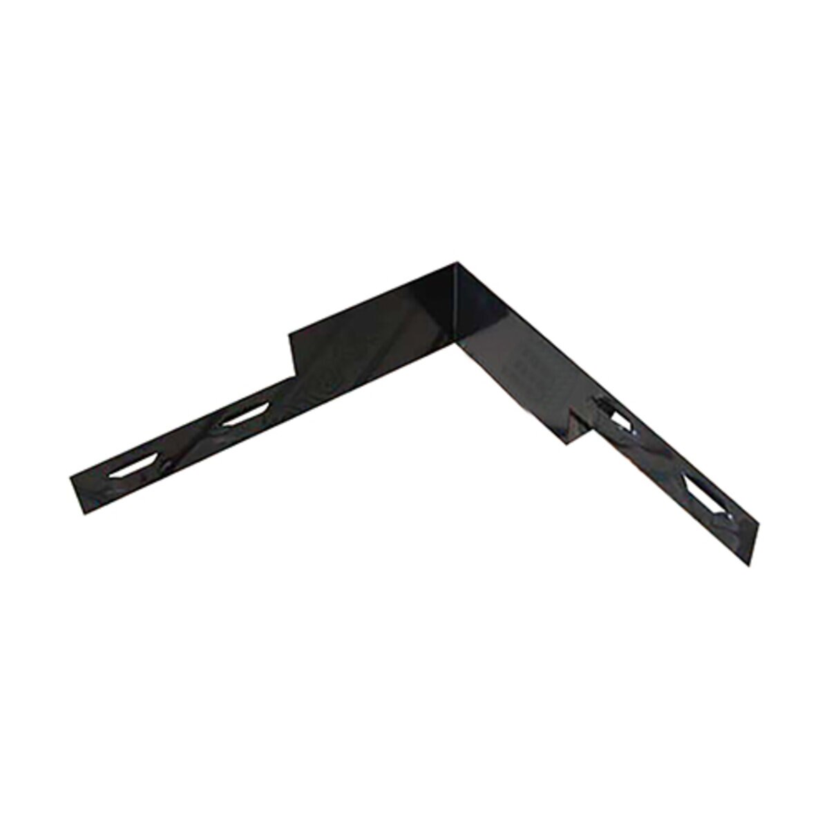 Pro-Steel Steel Landscape Corner with Pockets 10 Gauge Black | SiteOne US