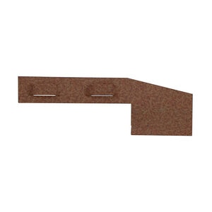Border Concepts BORCON Tapered End Piece 4 in. x 1/8 ft.