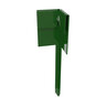 JD Russell Universal Corner 90 Degree Steel Green w/ 2 Stakes