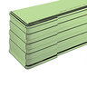 Curv-Rite 3000 Series Aluminum Landscape Edging Left Corner Green