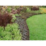 Curv-Rite 3000 Series Aluminum Landscape Edging Deco-Black 8 ft.