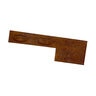 Border Concepts BORCON Guard Weathering Steel Landscape Edging 3/16 in. x 6 in. x 16 ft.