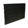 Permaloc CleanLine X-Large Aluminum Landscape Edging Black Duraflex 3/16 in. x 6 in. x 8 ft.