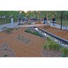 Permaloc CleanLine X-Large Aluminum Landscape Edging Black Duraflex 3/16 in. x 8 in. x 8 ft.