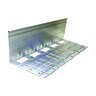 Permaloc GeoEdge Long Base Aluminum Restraint Mill Finish 3-1/2 in. x 4-1/2 in. x 8 ft.