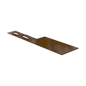 JD Russell Duraedge Steel Landscape Edging Brown 14 Gauge 1/16 in. x 4 in. x 10 ft.