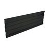Permaloc ProSlide Aluminum Landsacpe Edging Black Duraflex 3/16 in. x 5-1/2 in. x 16 ft.