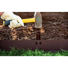 Colmet Quicklock Steel Landscape Edging Brown 14 Gauge X 4 in. X 10 ft.