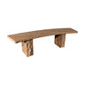 Bench Castle Buff Sandstone Garden Bench Kit 72 in.