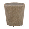 Hemmingford Wicker Round End Table