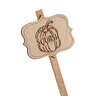 Wooden Garden Marker - Squash