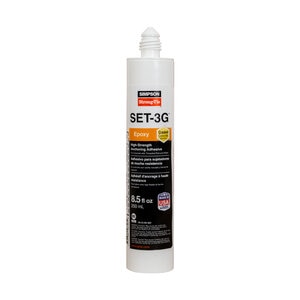 Set-3G Epoxy Anchoring Adhesive Coaxial Cartridge 8-1/2 oz.