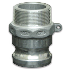 2" Part F Alum Male Cam Fitting