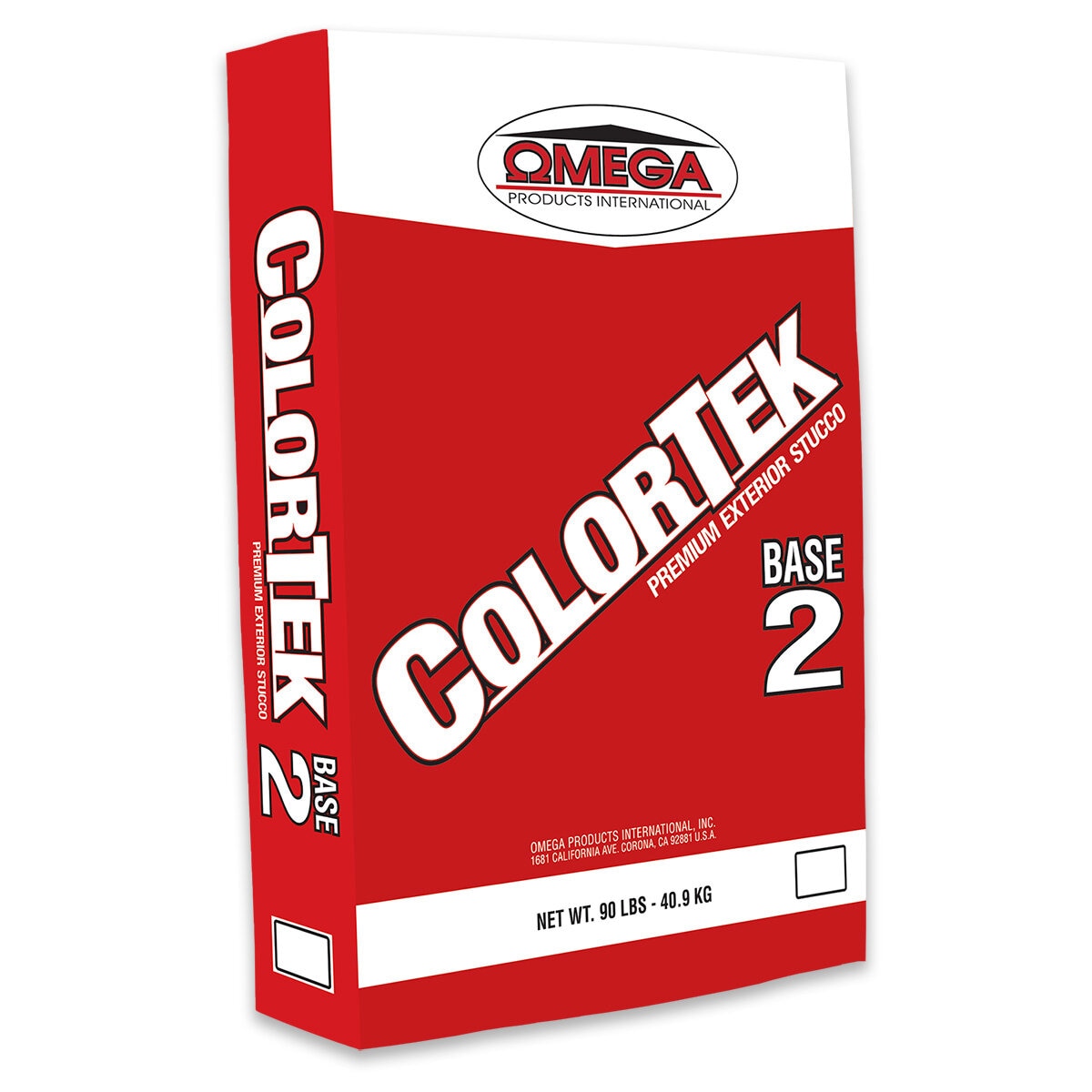 Omega Products Stucco Base 2 16/20 90 lb. Bag (35 bag/pallet) | SiteOne US
