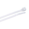 White Nylon Cable Tie 100/pkg. 11 in.