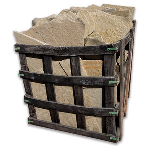 Flagstone French Vanilla Limestone Random 2 in.