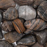 Bagged Polished Pebble Tiger Stripe 3/4 - 2 in. (50 lb. Bag)