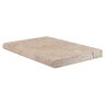 Coping Ivory Travertine Bullnose 1 Long 2 in. x 16 in. x 24 in.
