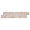 Ledger Panel Ivory Travertine Flat 6 in. x 24 in.