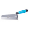 Ox Pro Carbon Steel Bucket/Square Front Trowel - Ox Grip | 7 in. / 180mm