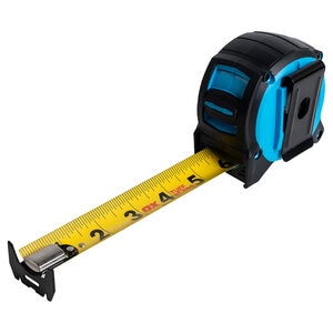 Ox Pro 30-Foot Tuff Blade Tape Measure - Magnetic Dual Hook & 1 1/4 in. Wide Blade